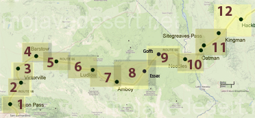 Route 66 key map
